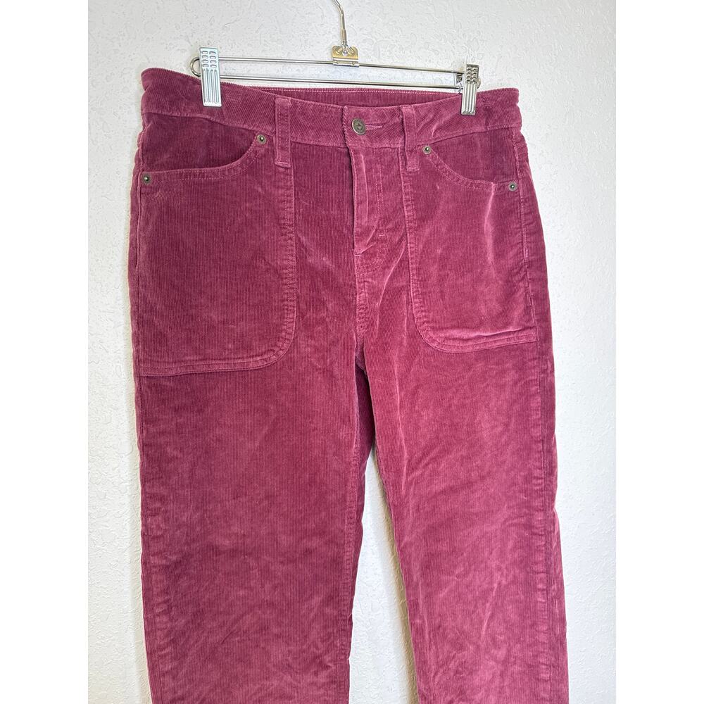 Patagonia Purple Fuschia Grand Pitch Corduroys EUC Sz 28 Pockets Organic Cotton - Picture 2 of 15